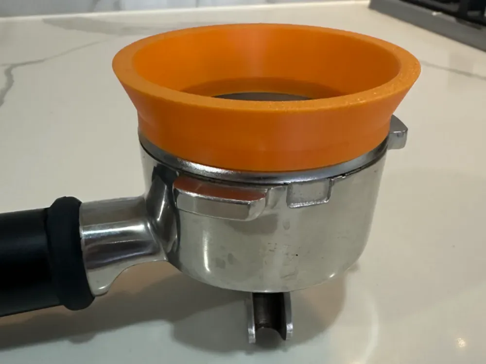 Embudo portafiltro 54mm Breville y otros para impresión 3D, vista 1