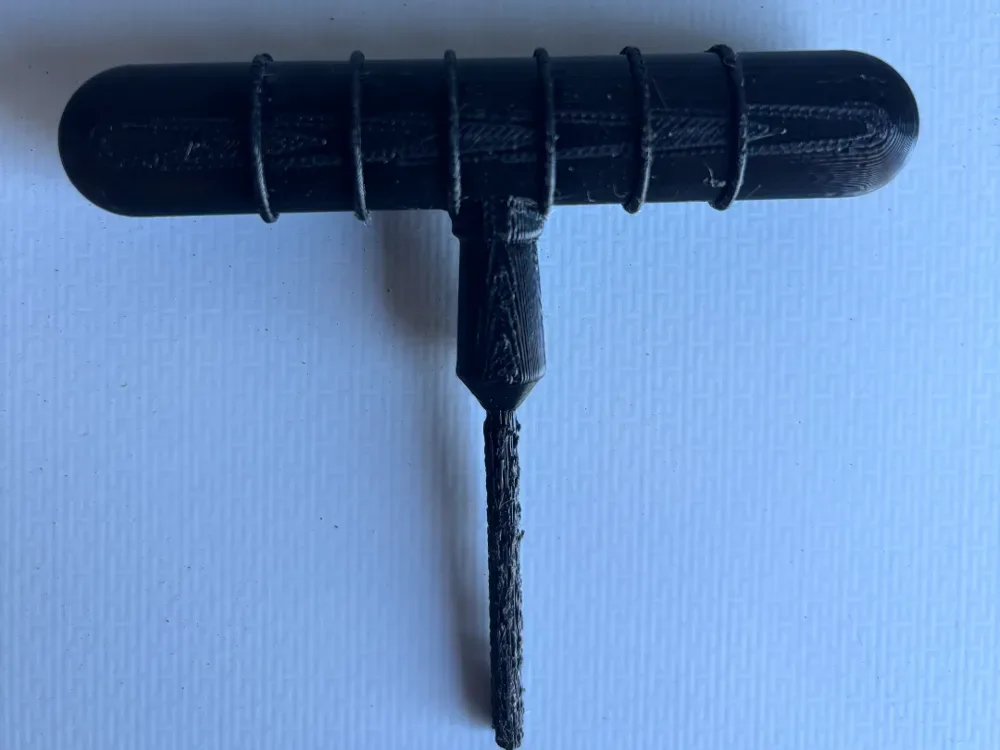 Mango en T con rosca M4 40 mm – Herramienta para atornillar para impresión 3D, vista 1