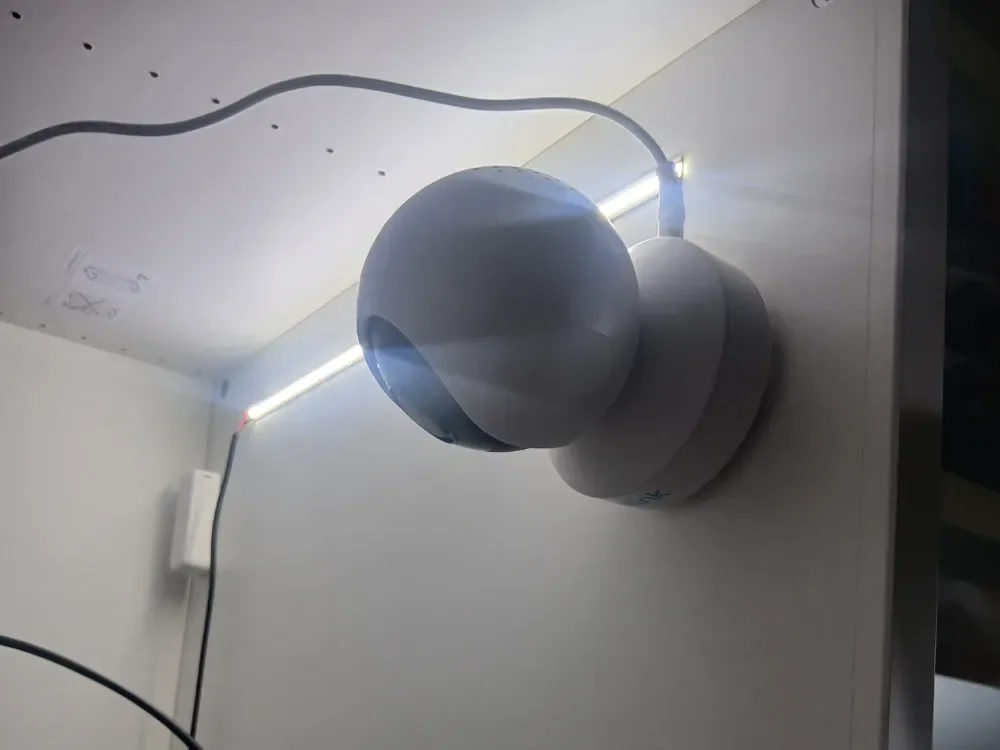 Soporte Cámara reolink E1 Zoom para impresión 3D, vista 1