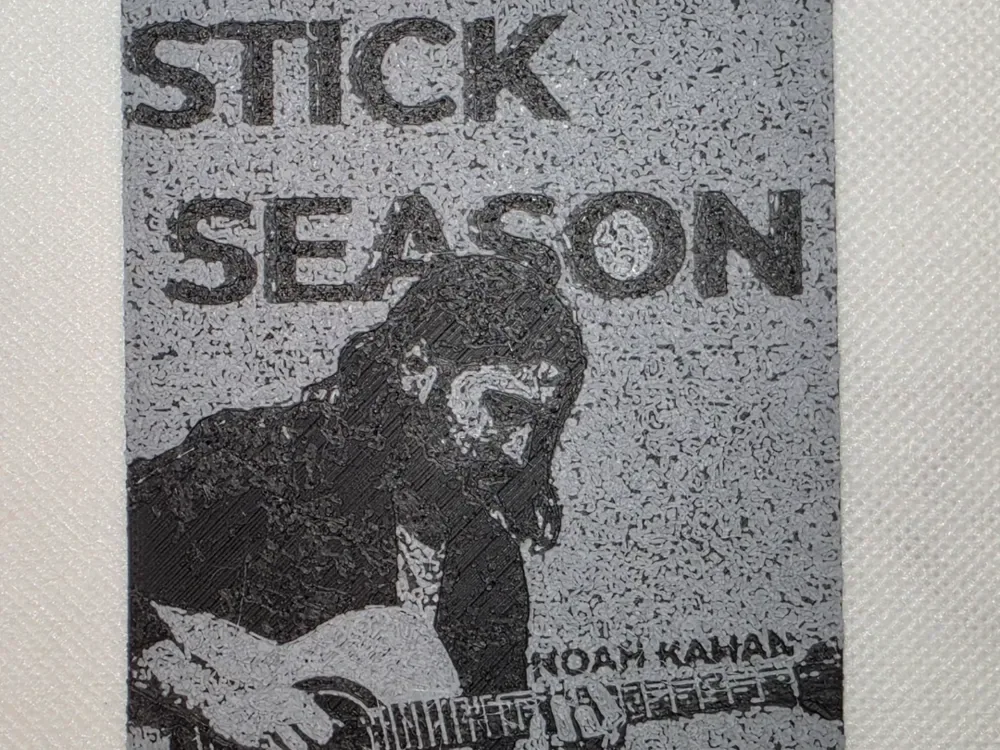 Arte del álbum de la temporada Stick de Noah Kahan, vista 1