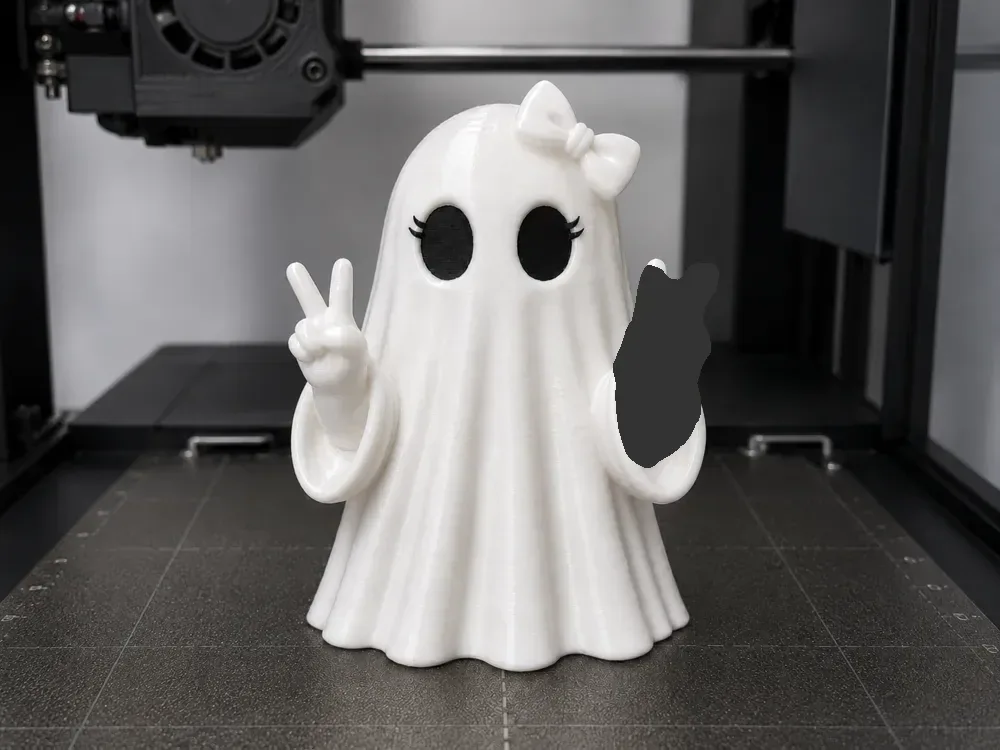 Chica fantasma de la paz – Linda decoración de Halloween, vista 2