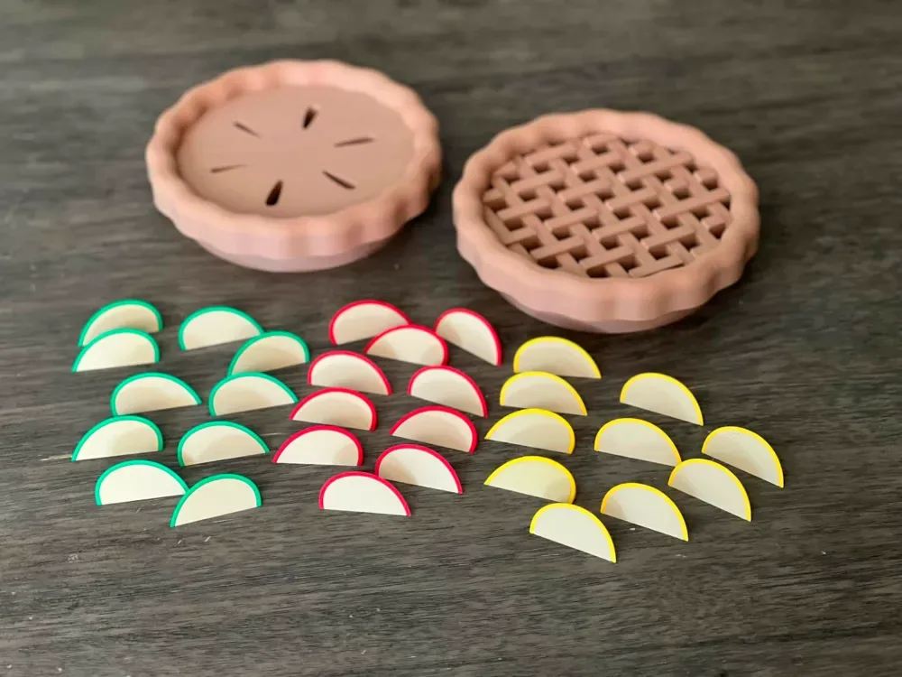 Juego de tarta de manzana: ¡llena, corta y sirve!, vista 1