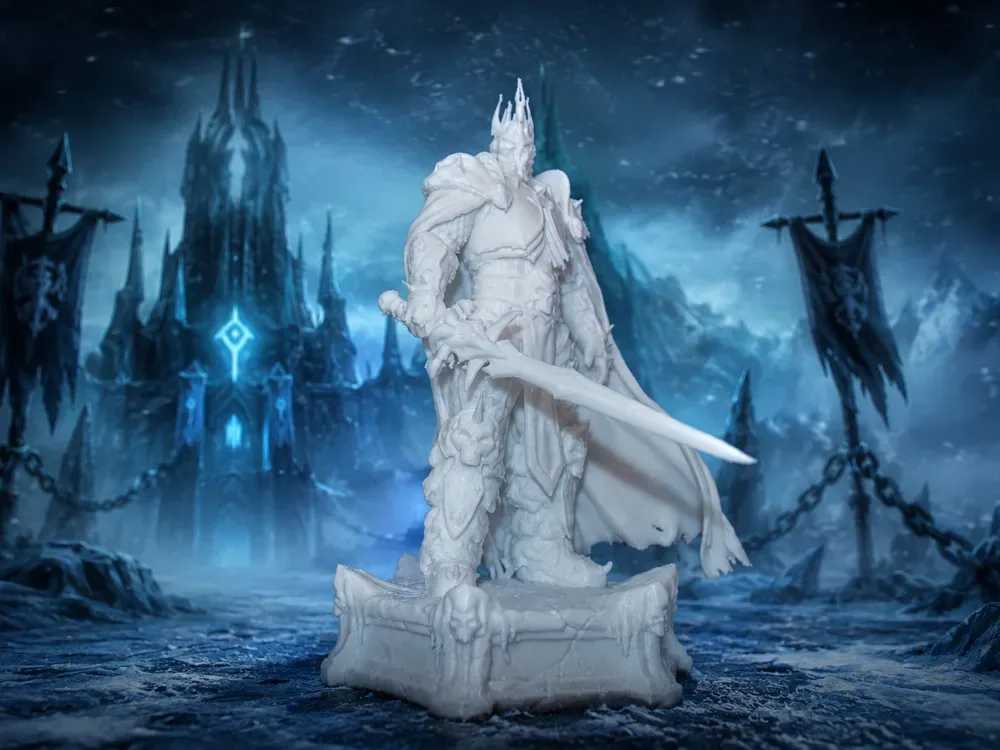 Figura de tamaño completo de Arthas Menethil, vista 1