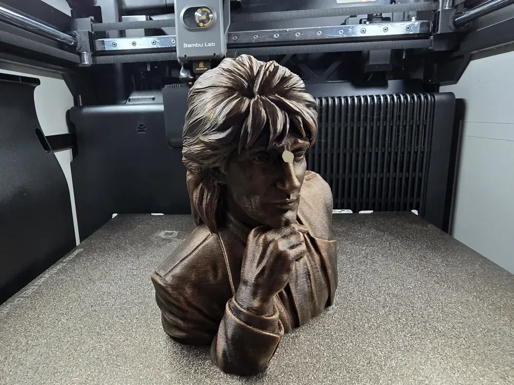Rod Stewart - Busto de coleccionista de leyenda del rock, vista 2