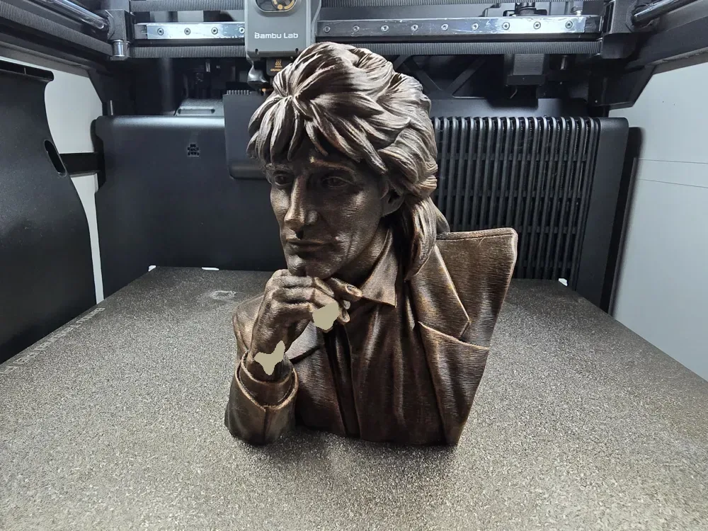 Rod Stewart - Busto de coleccionista de leyenda del rock, vista 3
