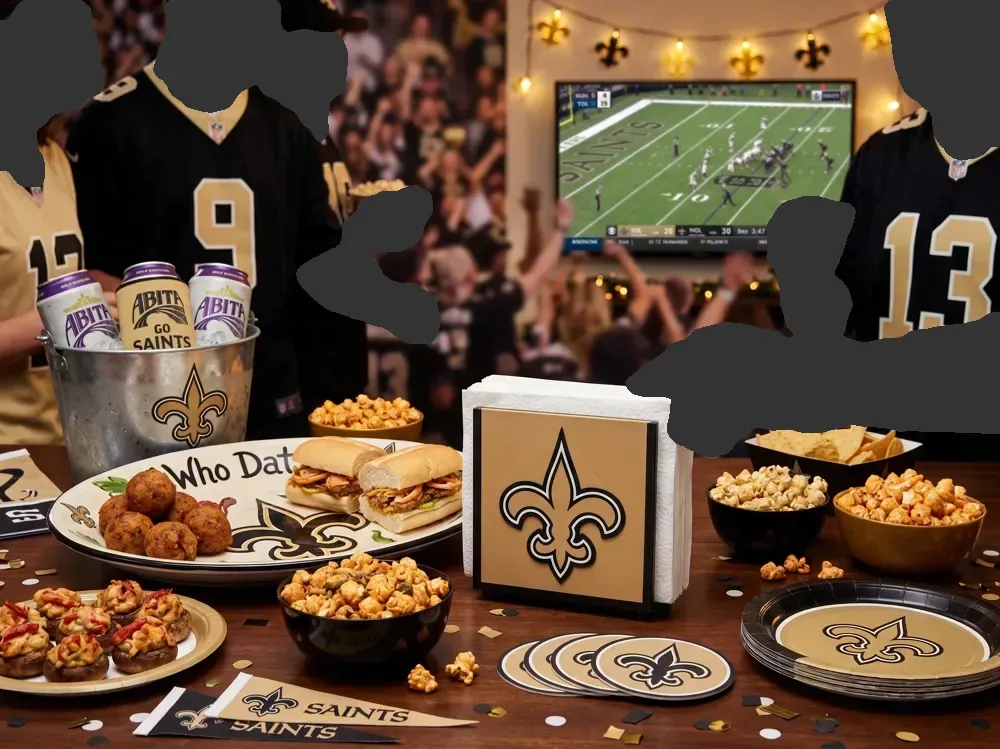 Servilletero Intercambiable - New Orleans Saints, vista 2
