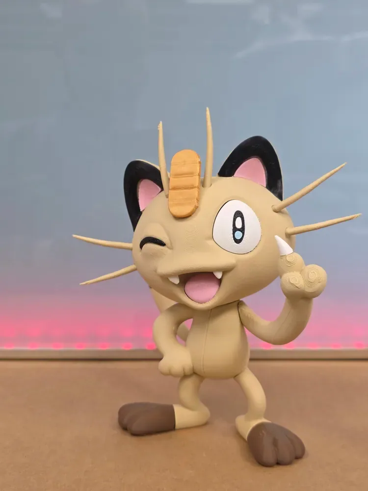 Pokémon Meowth / SIN AMS, vista 2