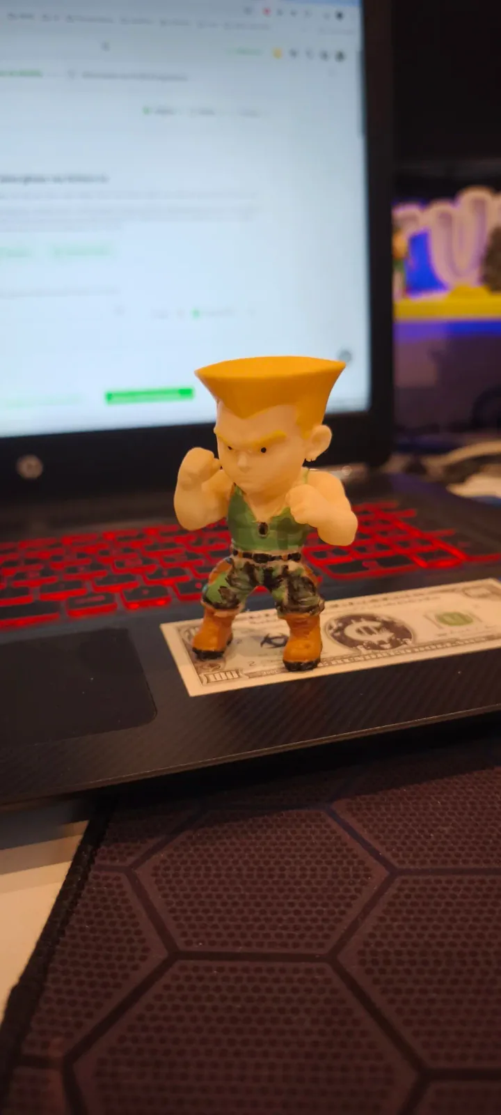 GUILE STREET FIGHTER MULTIPARTE, vista 2