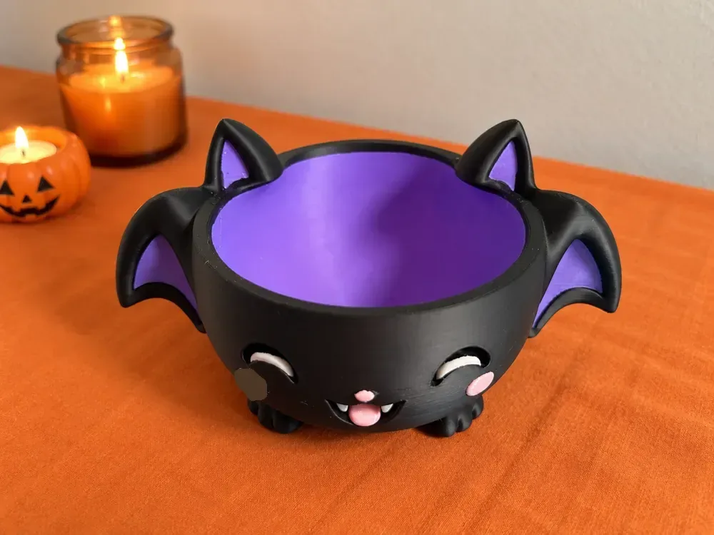 Cuenco de murciélago para Halloween, vista 3