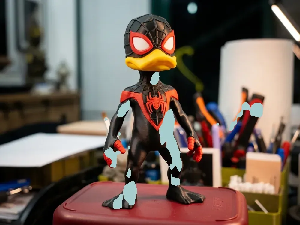 Miles "pato" Morales - Spiderduck, vista 1