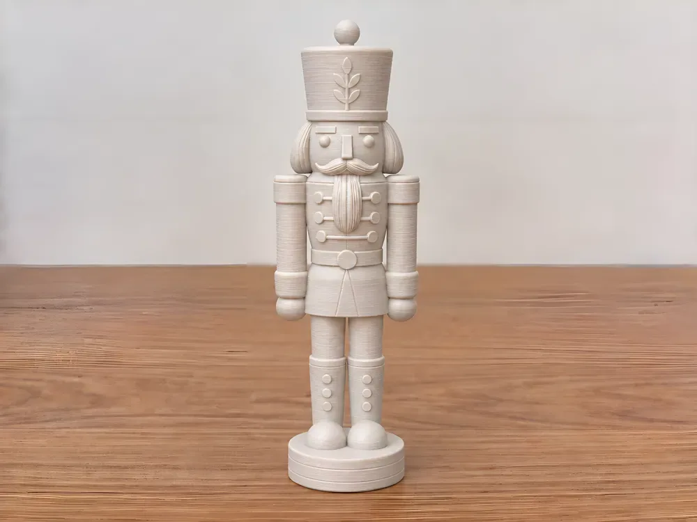 Cascanueces minimalista estilo Japandi — decoración navideña, vista 2