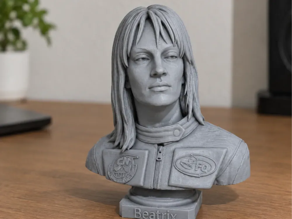 Beatrix Kiddo - Kill Bill - Busto, vista 1