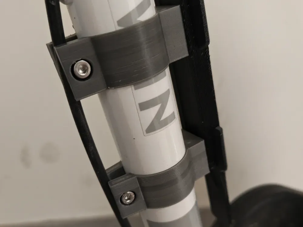 Soporte universal para bicicleta para diámetro de cuadro de 31-33 mm para impresión 3D, vista 1