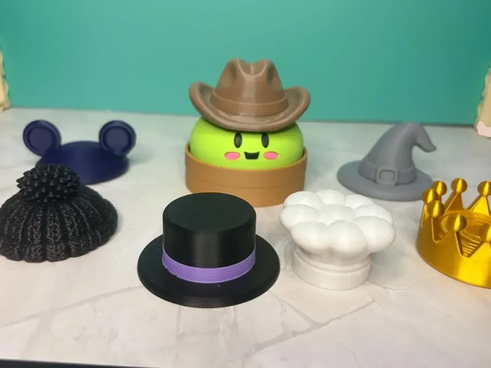 Dumpling Kawaii – Mezcla y combina sombreros magnéticos, vista 2