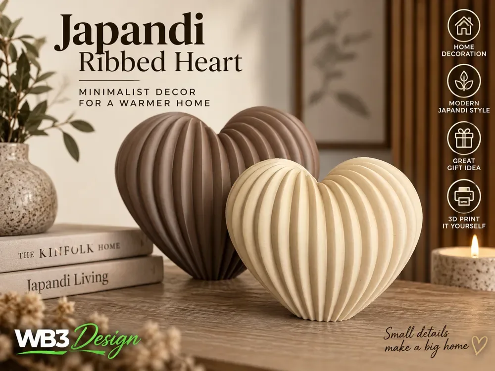 Corazón acanalado japonés, vista 1