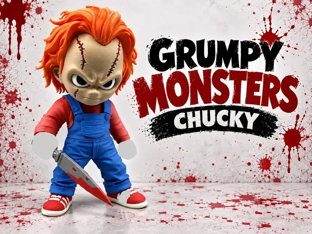 Chucky gruñón, vista 1