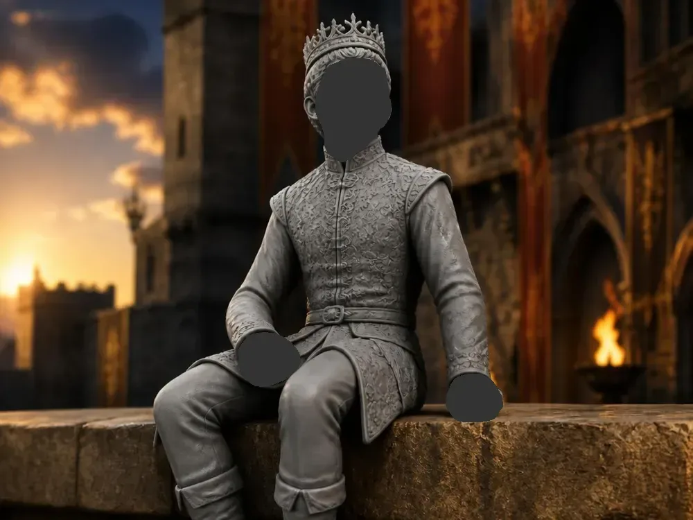 Ledge Sitter Serie GoT - Rey Joffrey Baratheon, vista 1