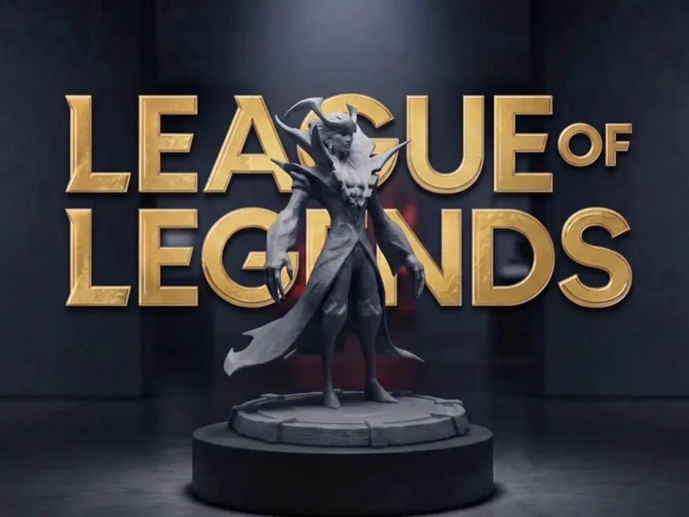 Aspecto de Vladimir Nightbringer de League of Legends, vista 1