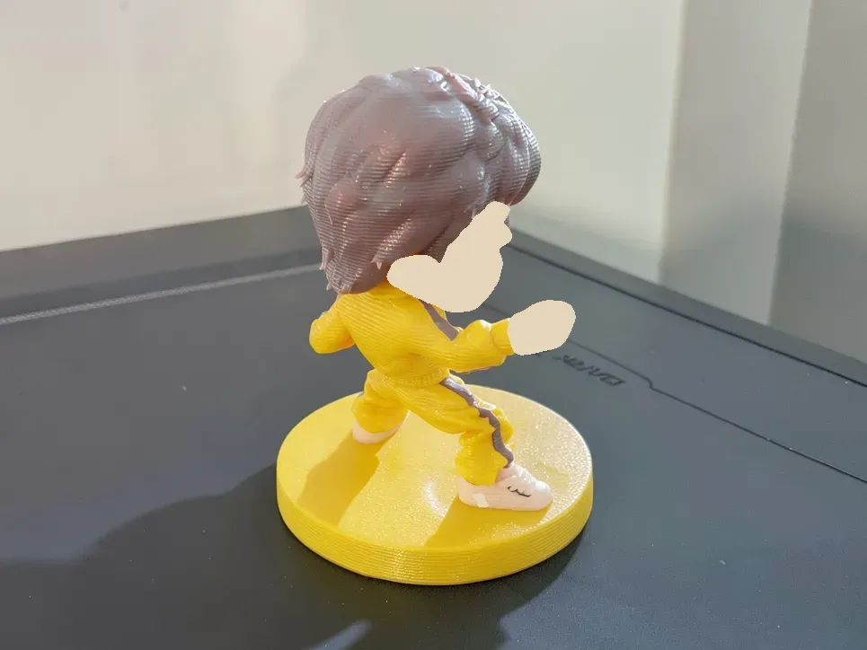 Chibi Bruce Lee Leyenda de las artes marciales | AMS y sin AMS, vista 3