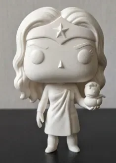 Chibi de la hora del baño de la Mujer Maravilla, vista 3