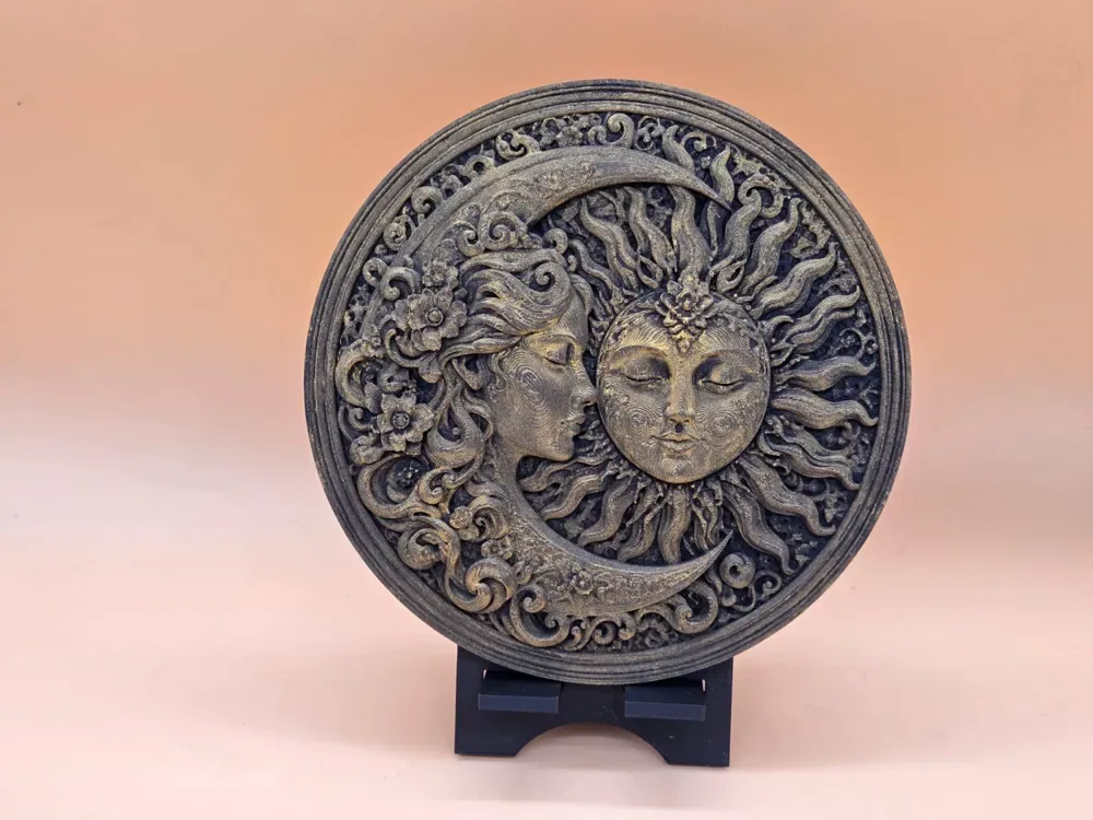 Místico Sol Luna – Relieve Decorativo, vista 3