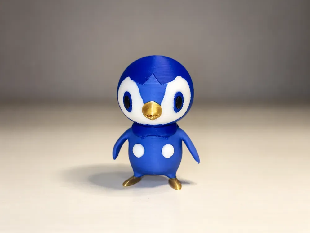 Piplup #0393 – Figura multicolor de Pokémon, vista 2
