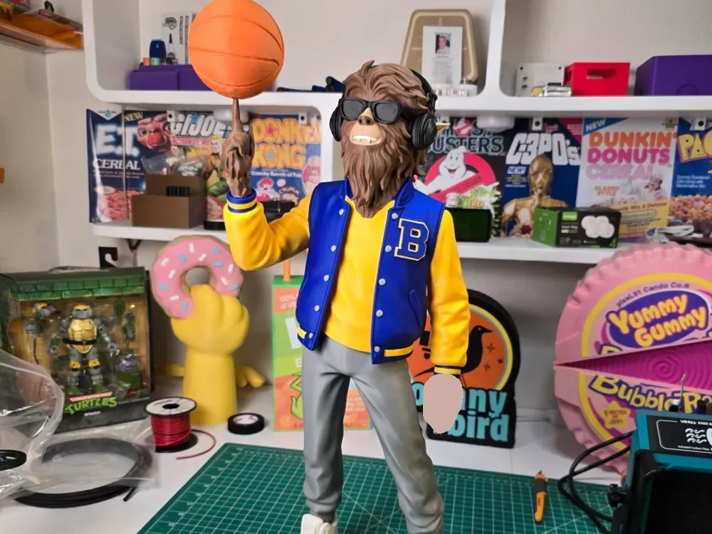 Figura de Teen Wolf Scott Howard 22 (Fan Art de 1985), vista 1