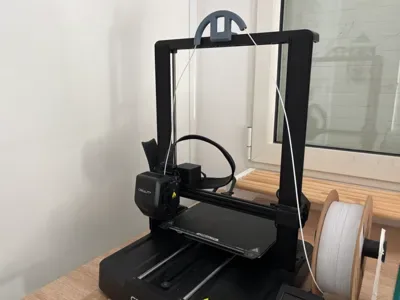 Guía filamento Creality Ender 3 V3 SE para impresión 3D, vista 1