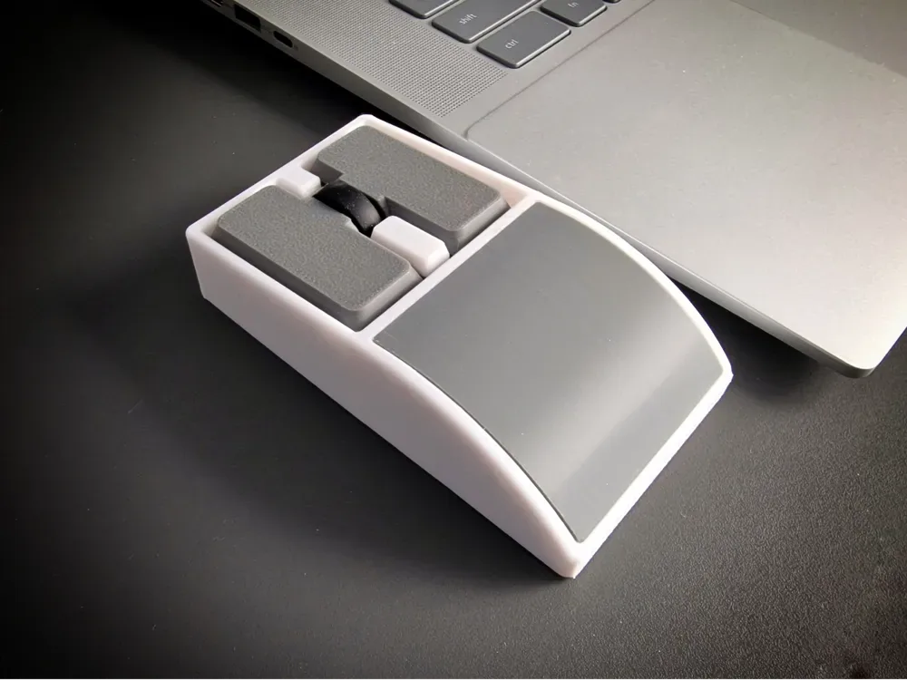 IQMouse, un ratón de inspiración retro para el kit Bambu 002, vista 1