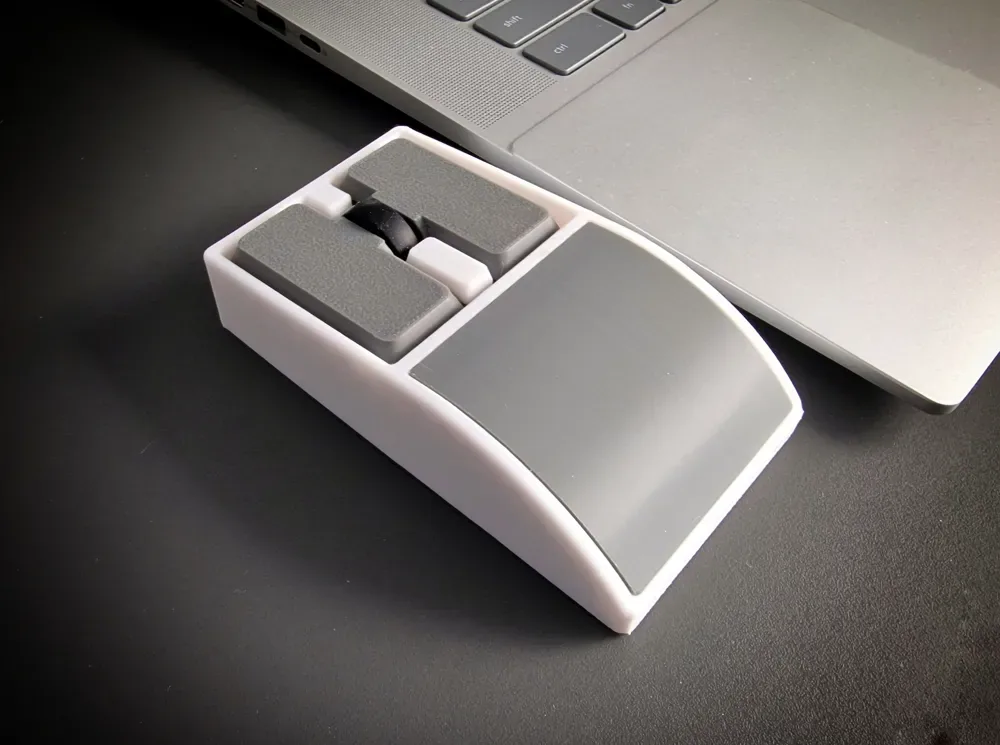 IQMouse, un ratón de inspiración retro para el kit Bambu 002, vista 2