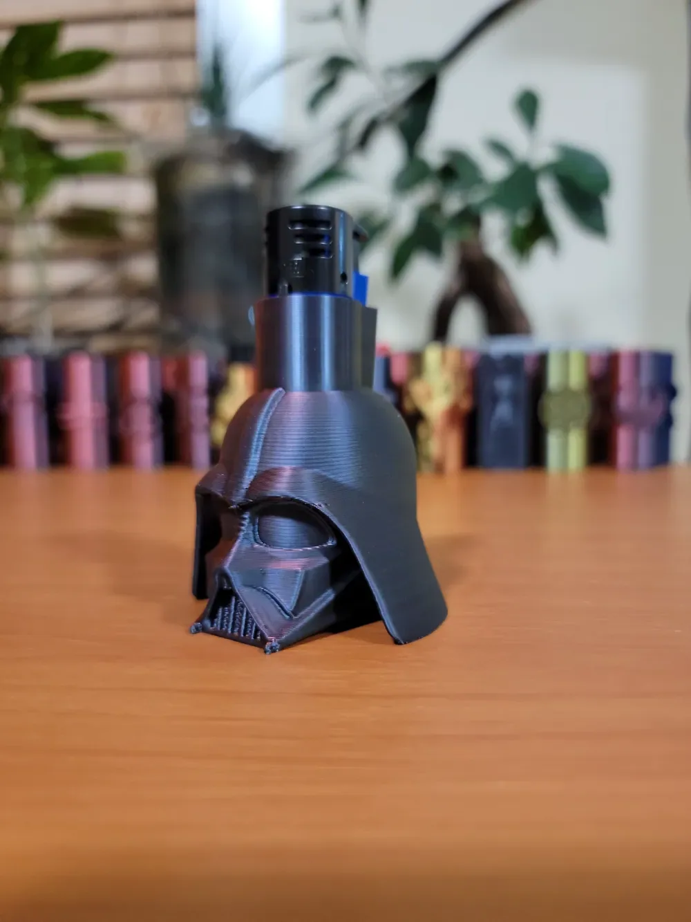 Estuche para cortapelos de cabeza de Darth Vader, vista 1
