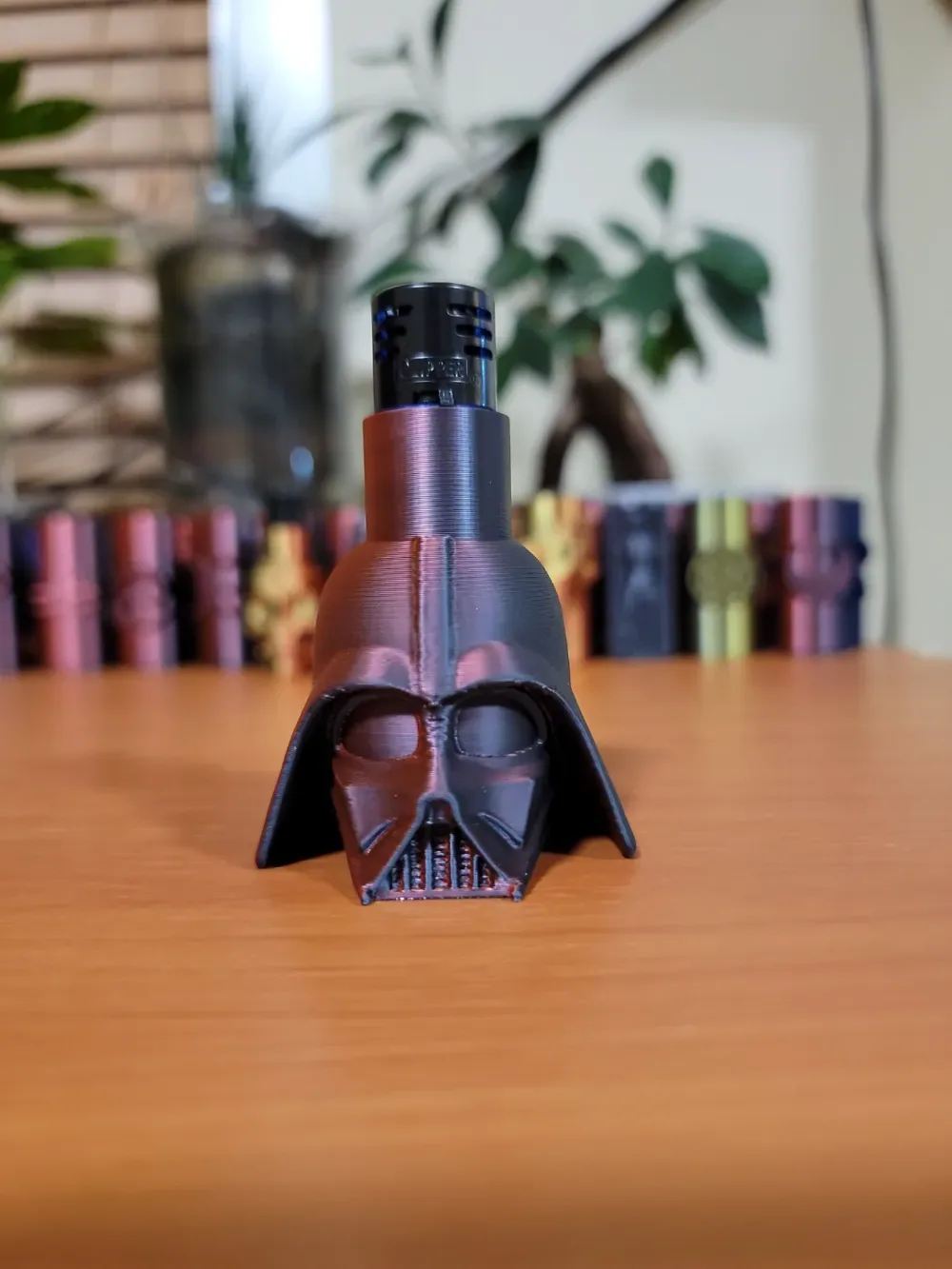 Estuche para cortapelos de cabeza de Darth Vader, vista 2