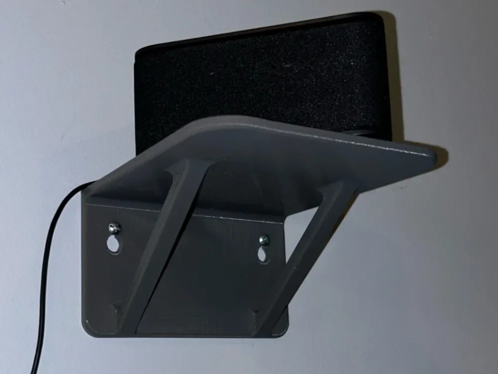 Estante para altavoz montado en la pared para impresión 3D, vista 1