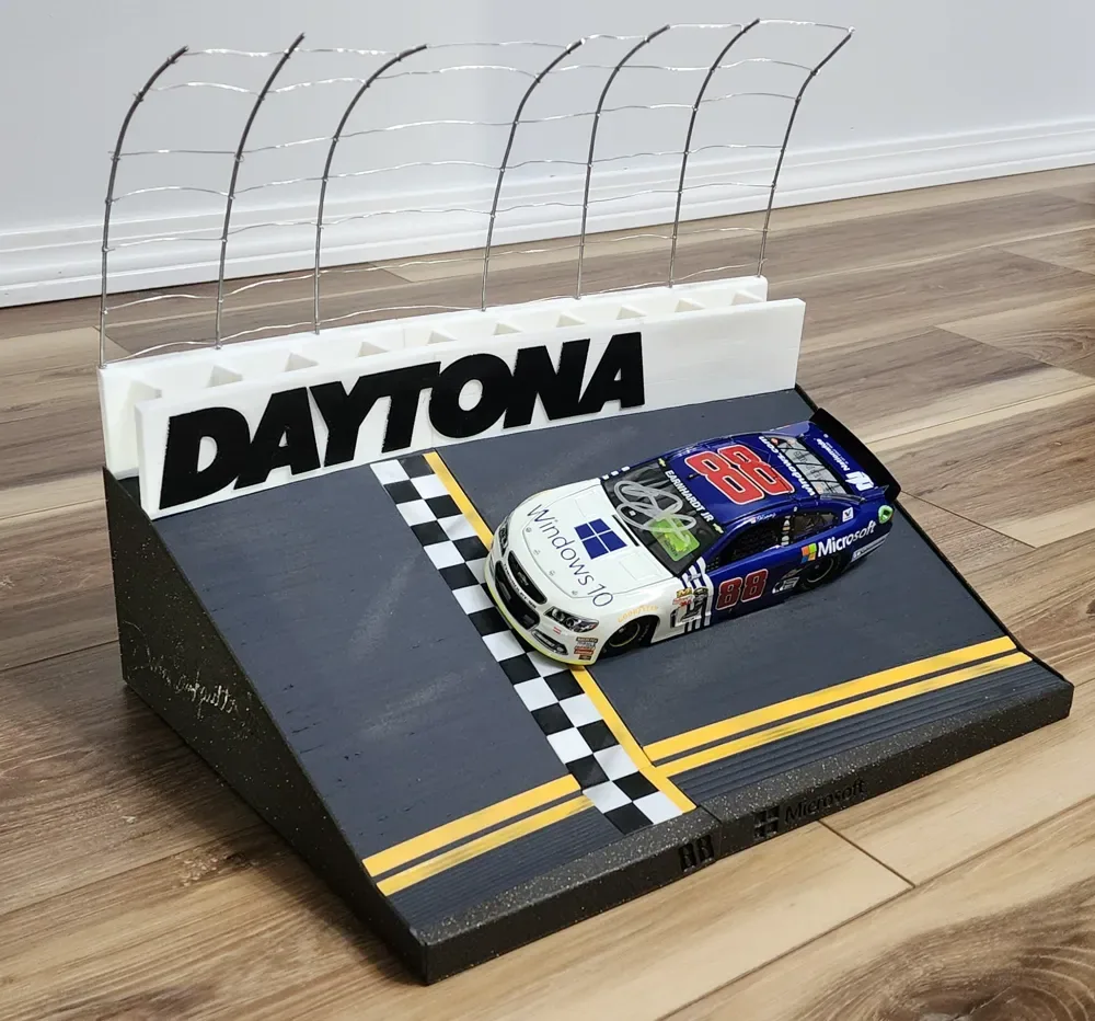 Diorama del circuito internacional de Daytona, vista 1