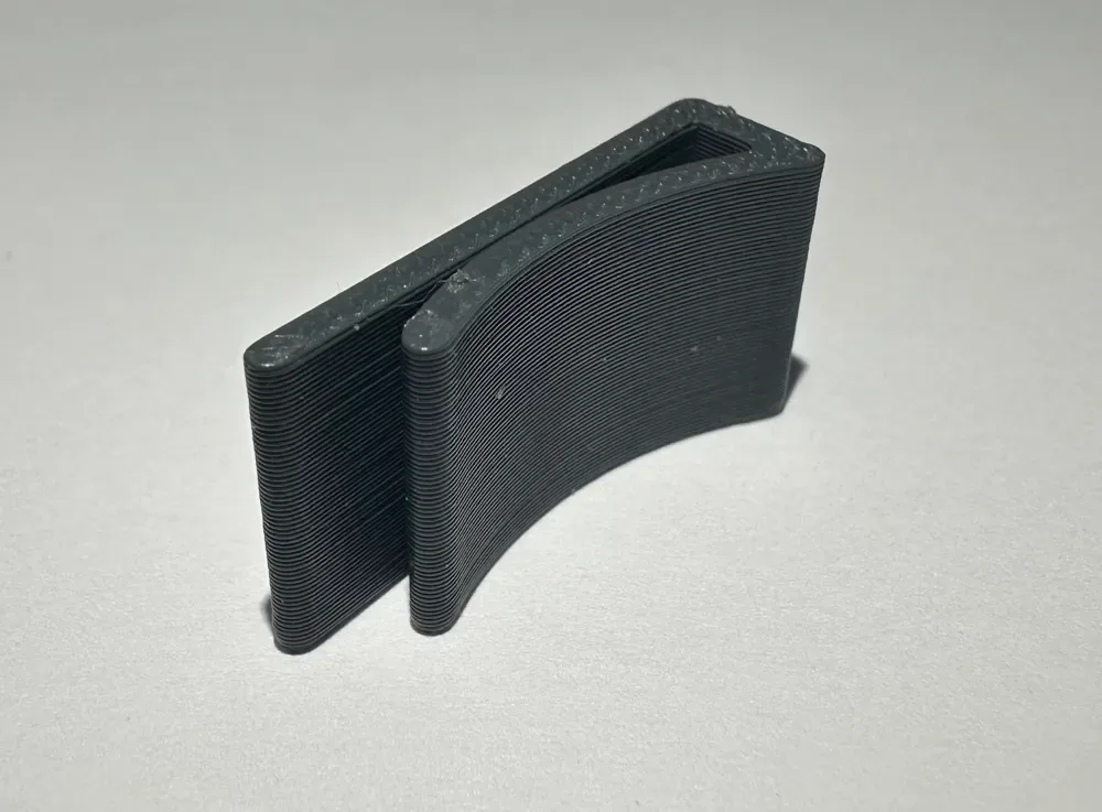 Clip para impresión 3D, vista 2