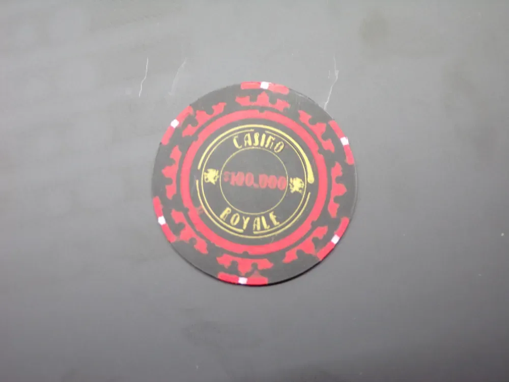 Chip de juego 007 James Bond Casino Royale, vista 1