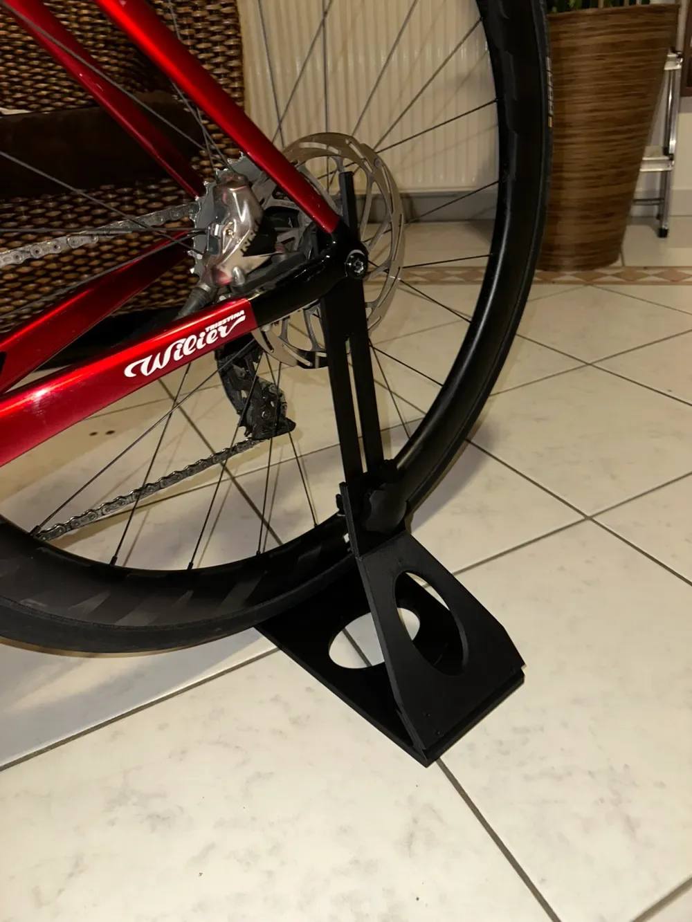 Soporte para bicicletas MTB · Bicicletas de carretera para impresión 3D, vista 1