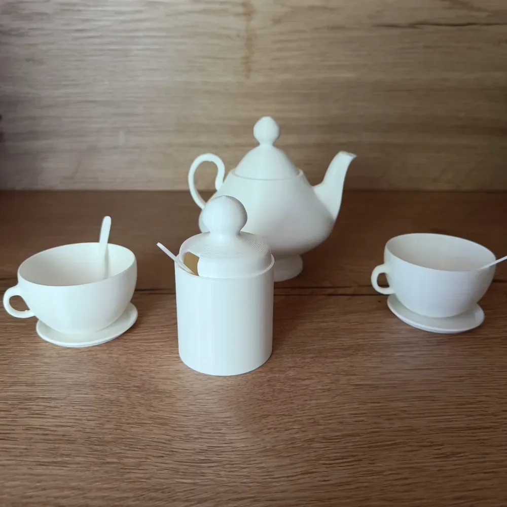 juego de té, vista 1