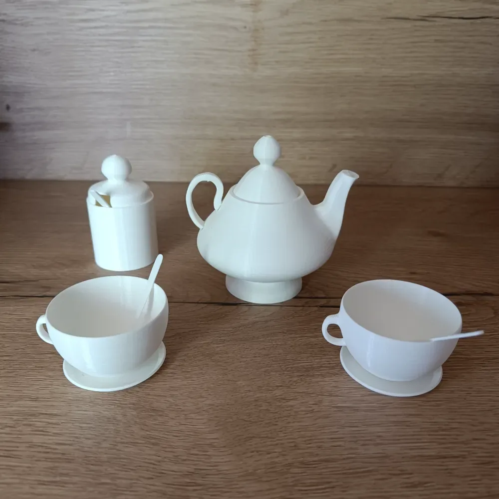 juego de té, vista 2