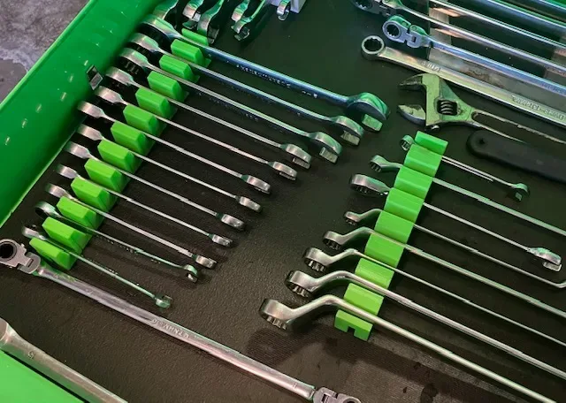 Porta llaves modular para impresión 3D, vista 1