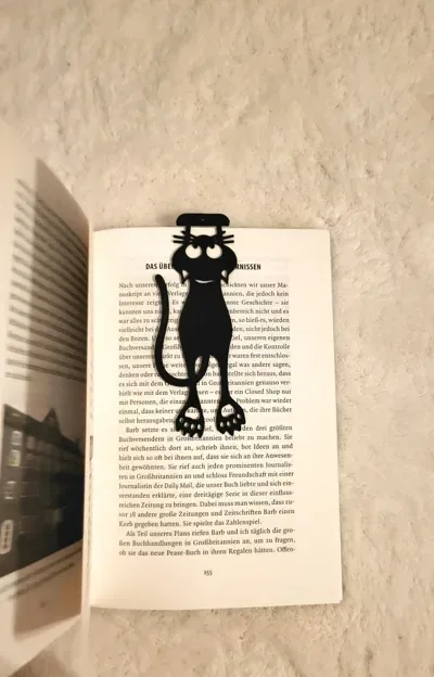 Marcador de gato para impresión 3D, vista 2