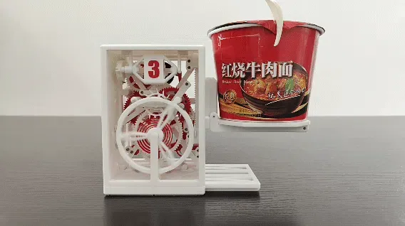 Temporizador de fideos instantáneos, vista 1
