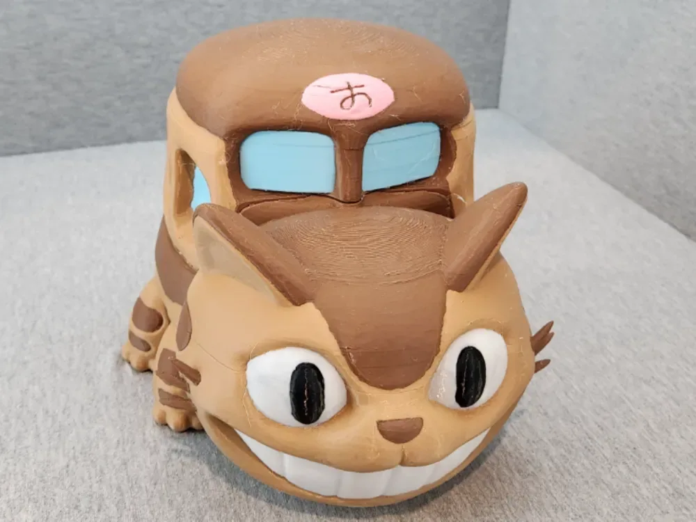 Caja de cubierta CatBus Mi Vecino Totoro, vista 1