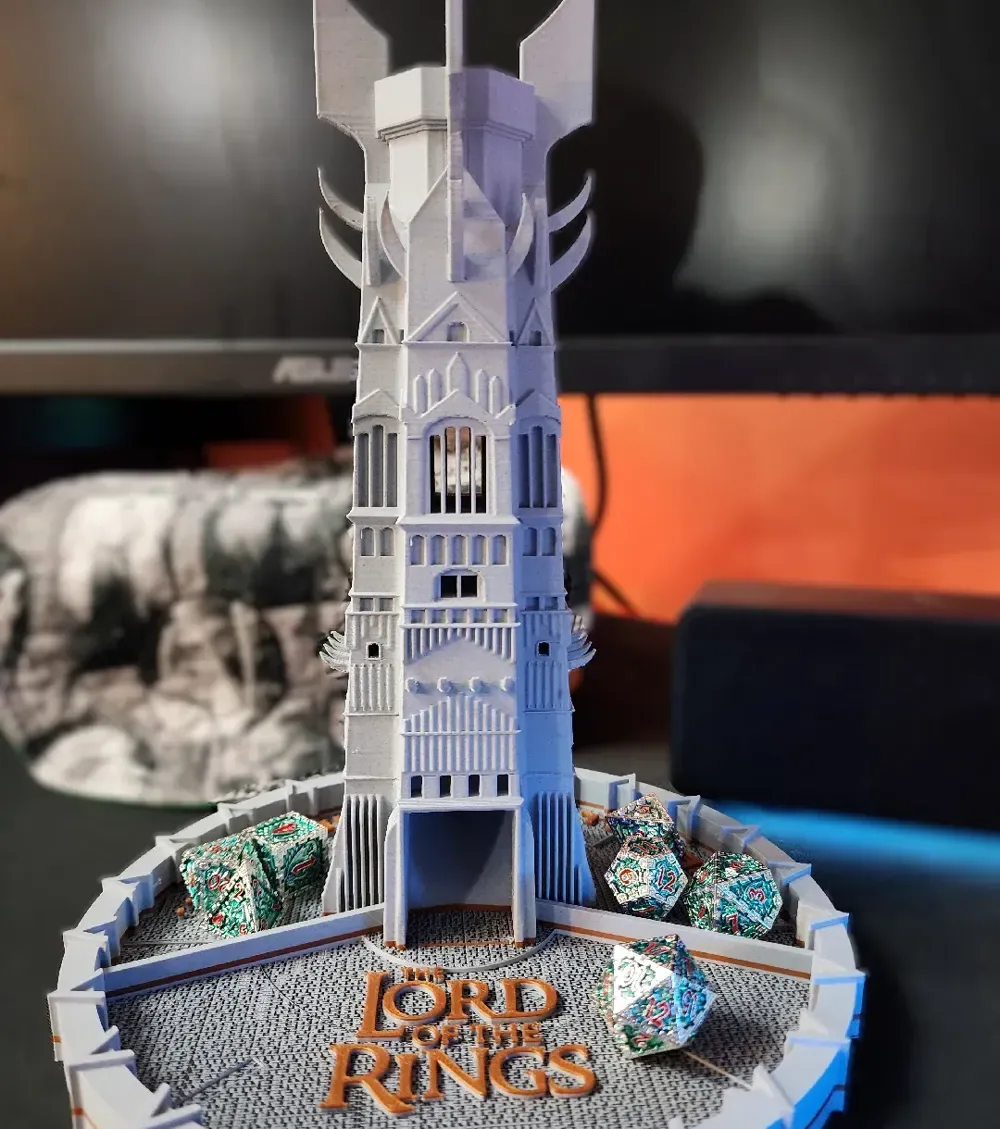 La Torre Orthanc: Edición Thicc (¡Sin soportes!), vista 1