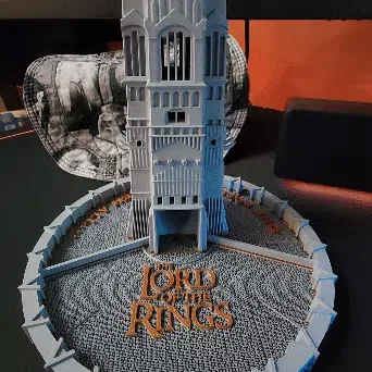 La Torre Orthanc: Edición Thicc (¡Sin soportes!), vista 2