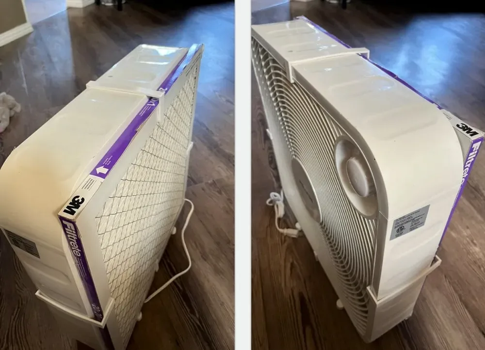 Clip de filtro de ventilador de caja de 20 pulgadas para impresión 3D, vista 1