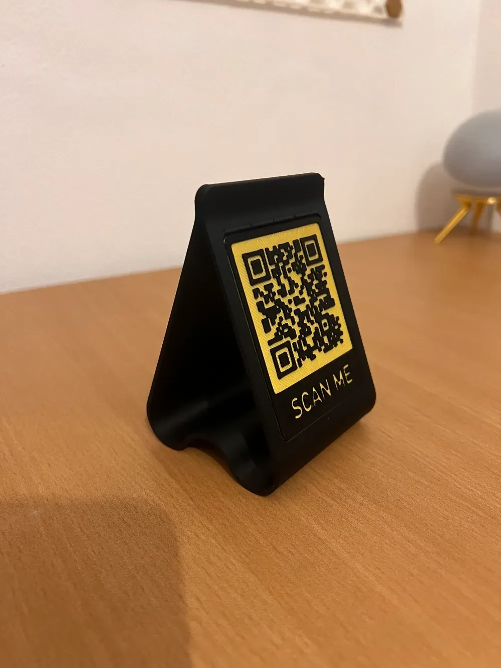 Menú de código QR, vista 2