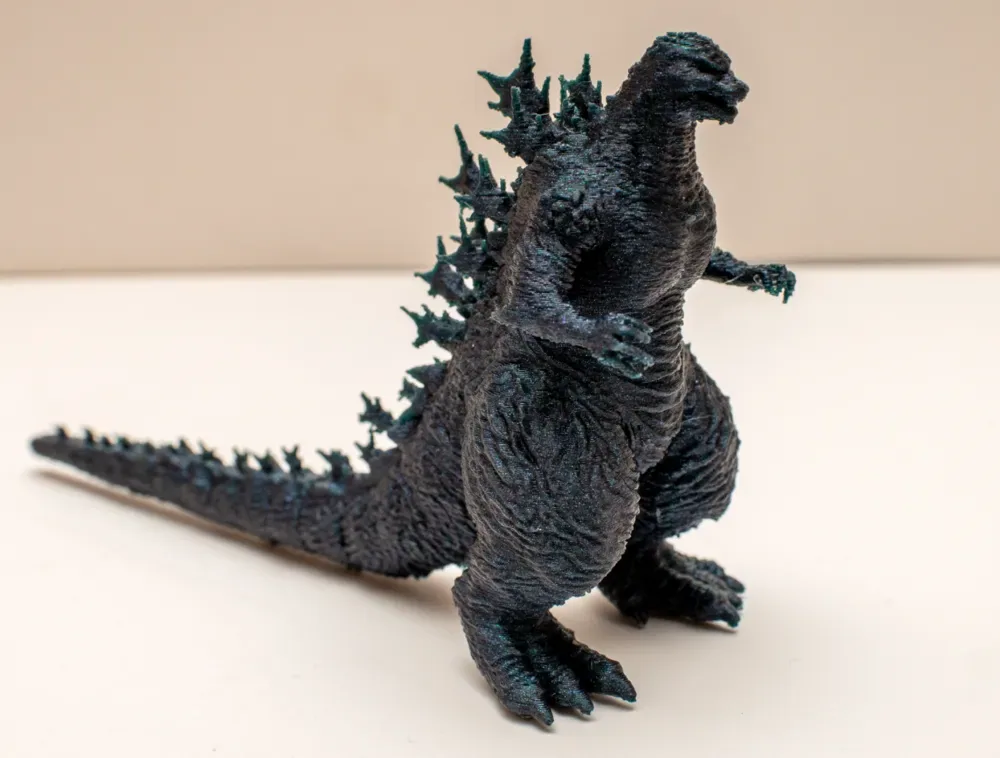Godzilla menos un modelo, vista 1