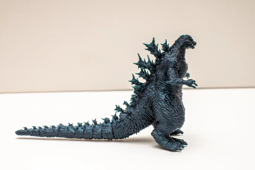 Godzilla menos un modelo, vista 2