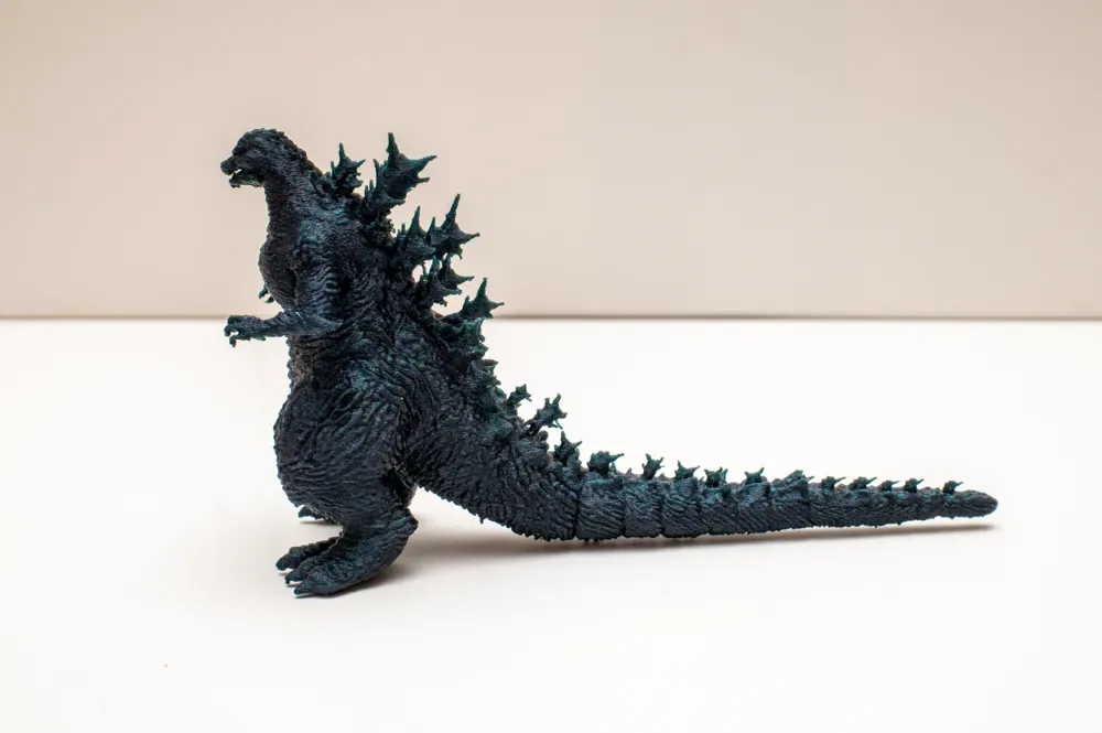 Godzilla menos un modelo, vista 3